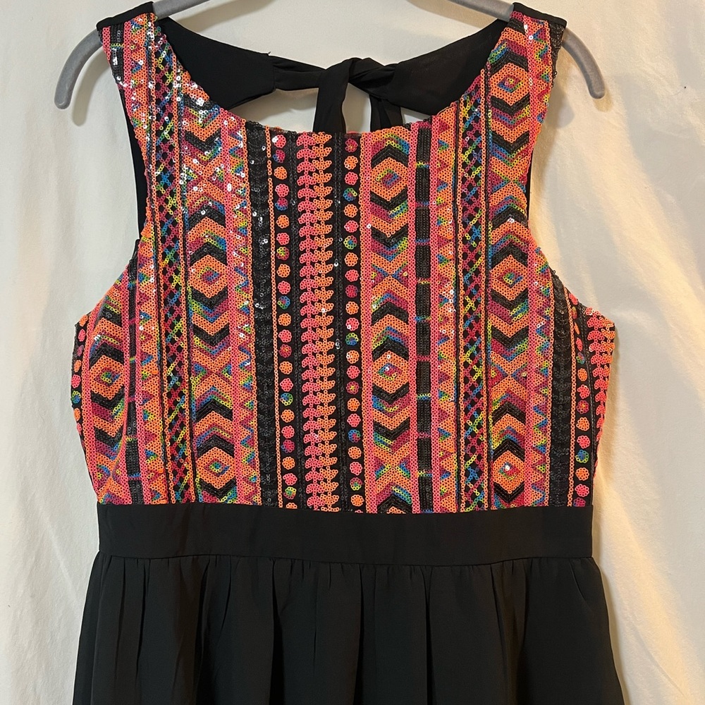 *NWT* Pink Owl sequin dress SZ Large